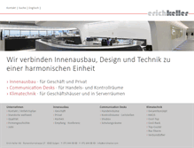 Tablet Screenshot of erichkeller.com